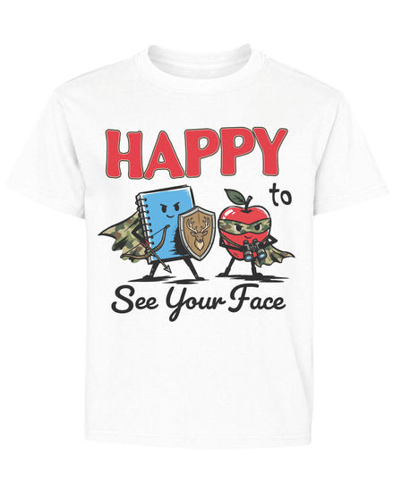 Happy To See Your Face Youth Tee