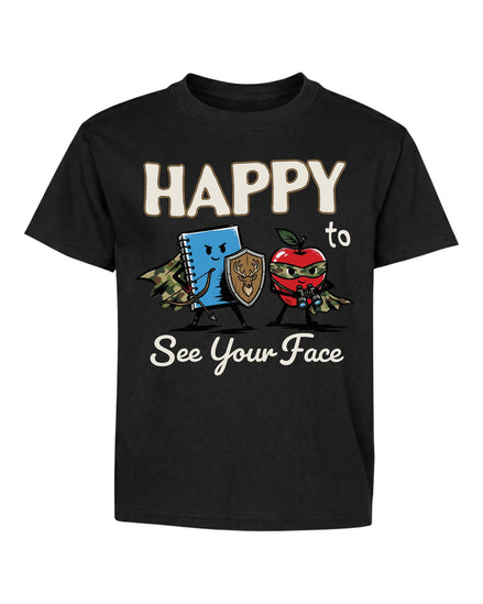 Happy To See Your Face Youth Tee