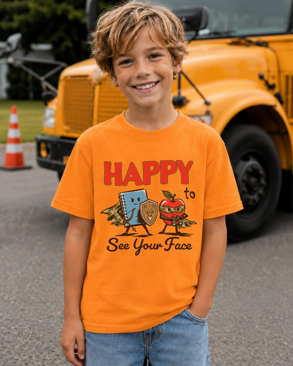 Happy To See Your Face Youth Tee