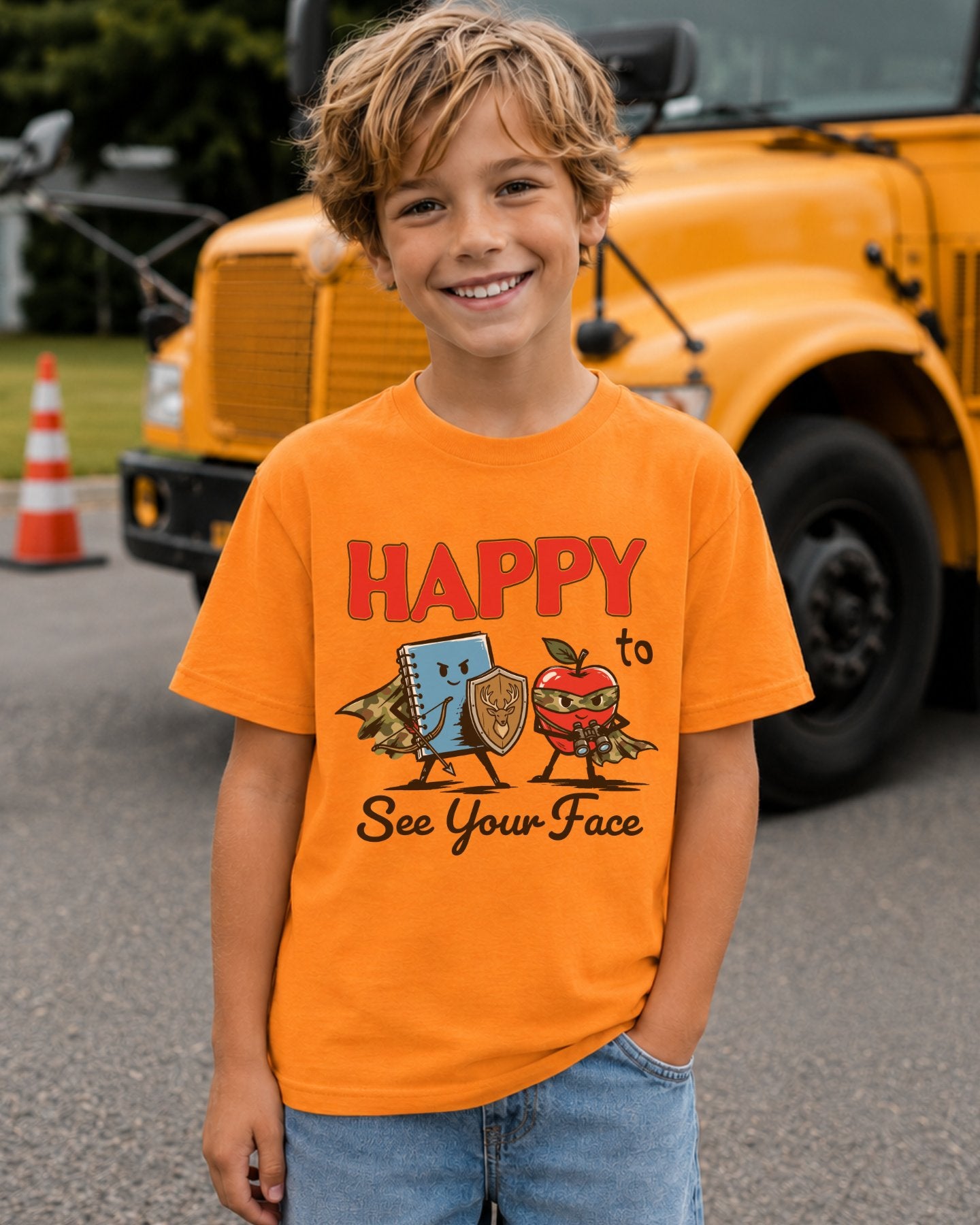 Happy To See Your Face Youth Tee
