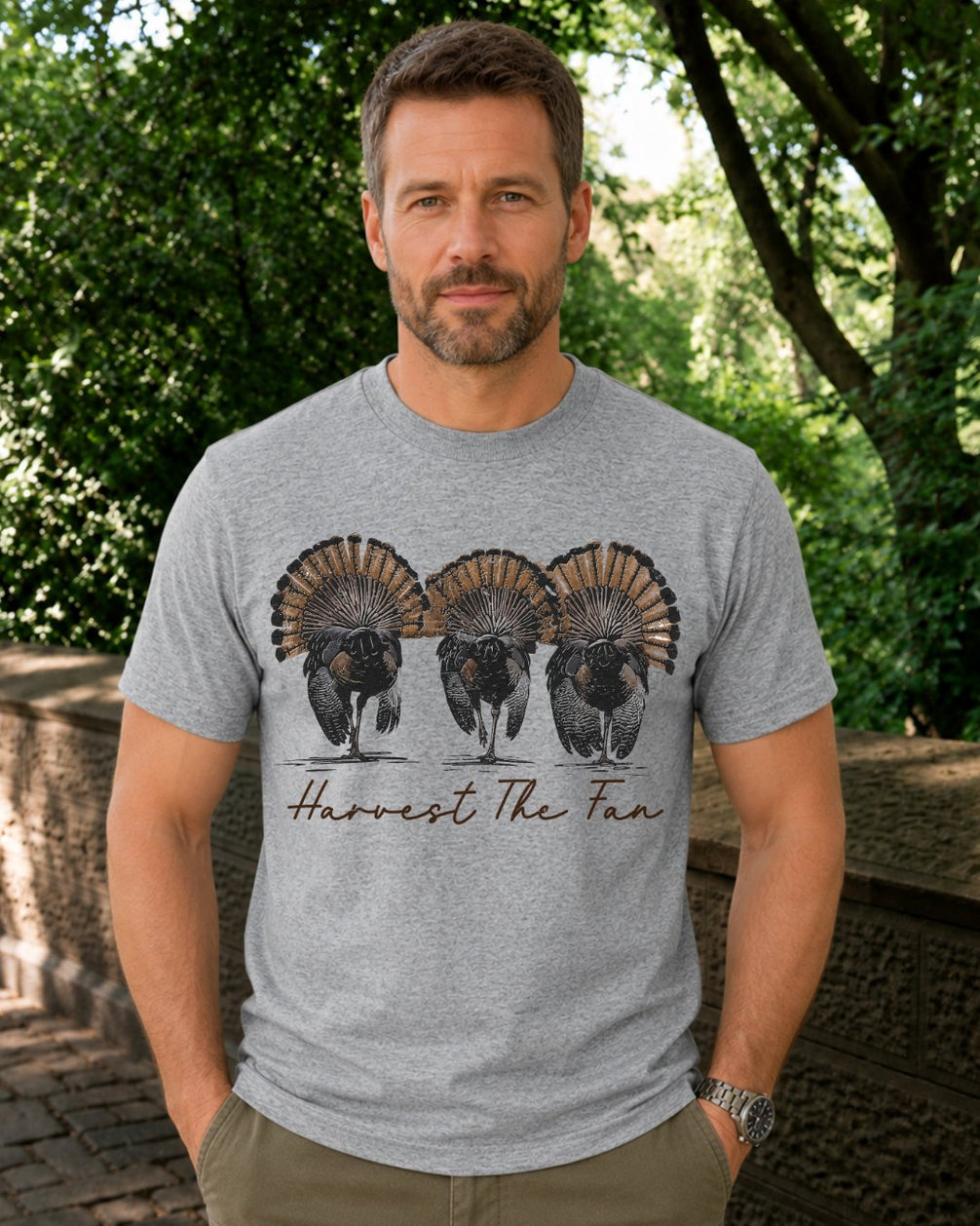 Harvest The Fan Wild Turkey T-shirt