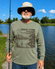 He Humbled Himself Fishing Long-sleeve - White