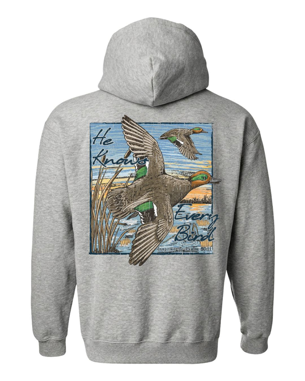 He Knows Every Bird Hoodie