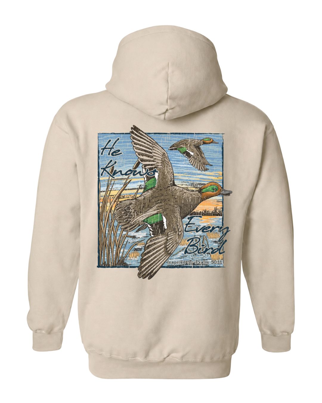 He Knows Every Bird Hoodie