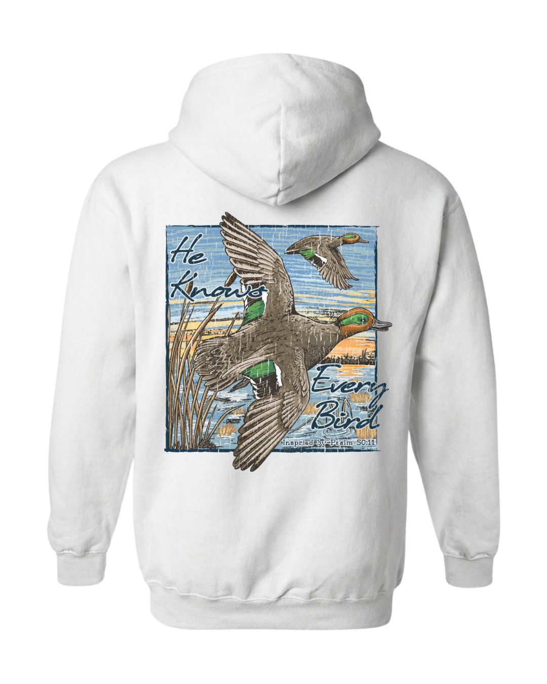 He Knows Every Bird Hoodie