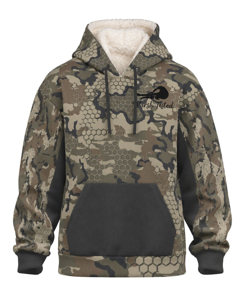 Heavily Seasoned Camo Fleece Hoodie