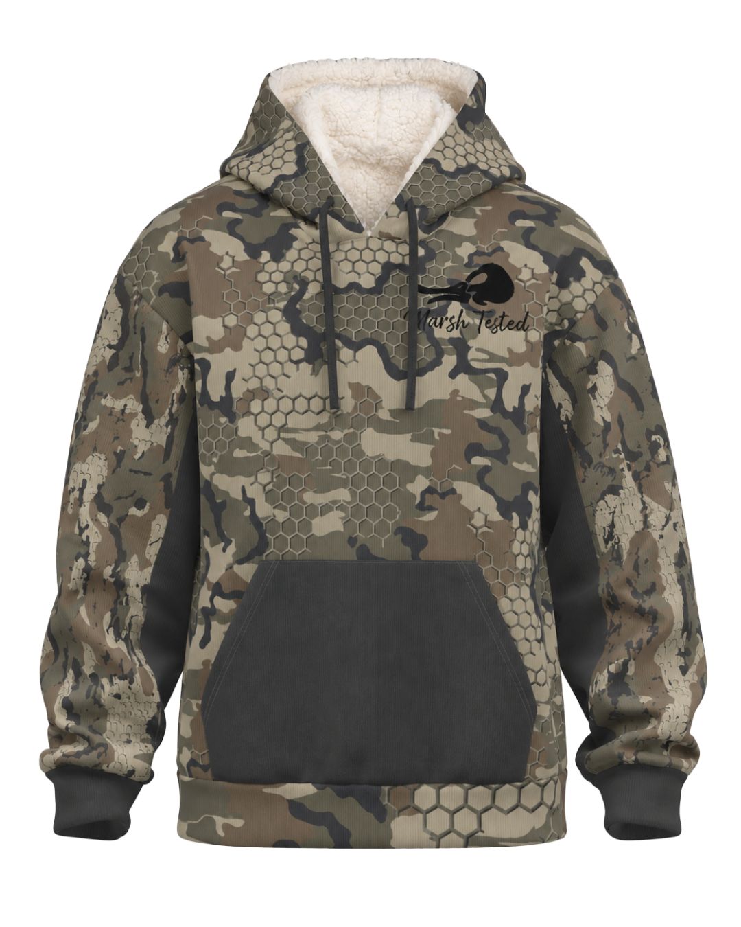 Heavily Seasoned Camo Fleece Hoodie