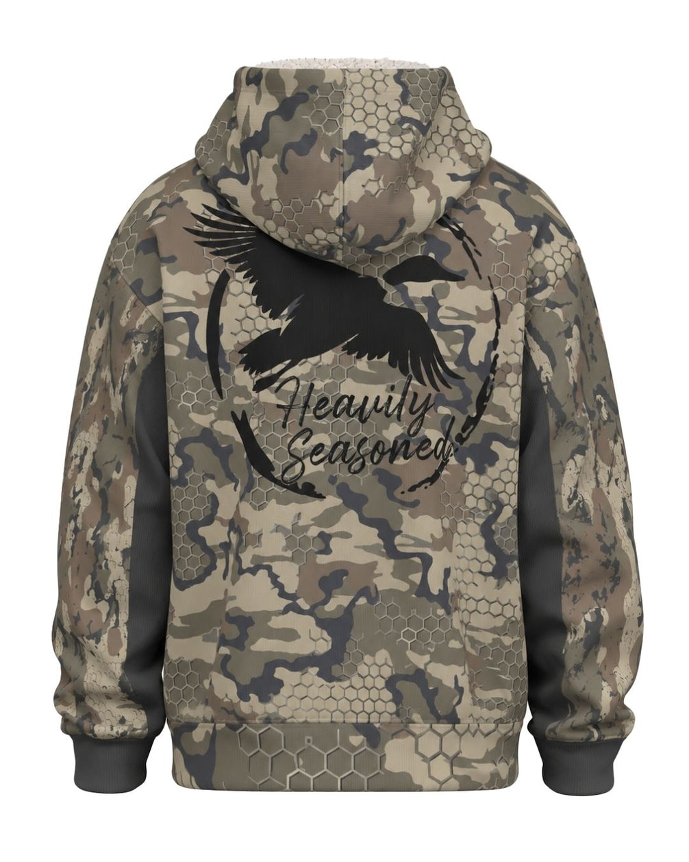 Heavily Seasoned Camo Fleece Hoodie