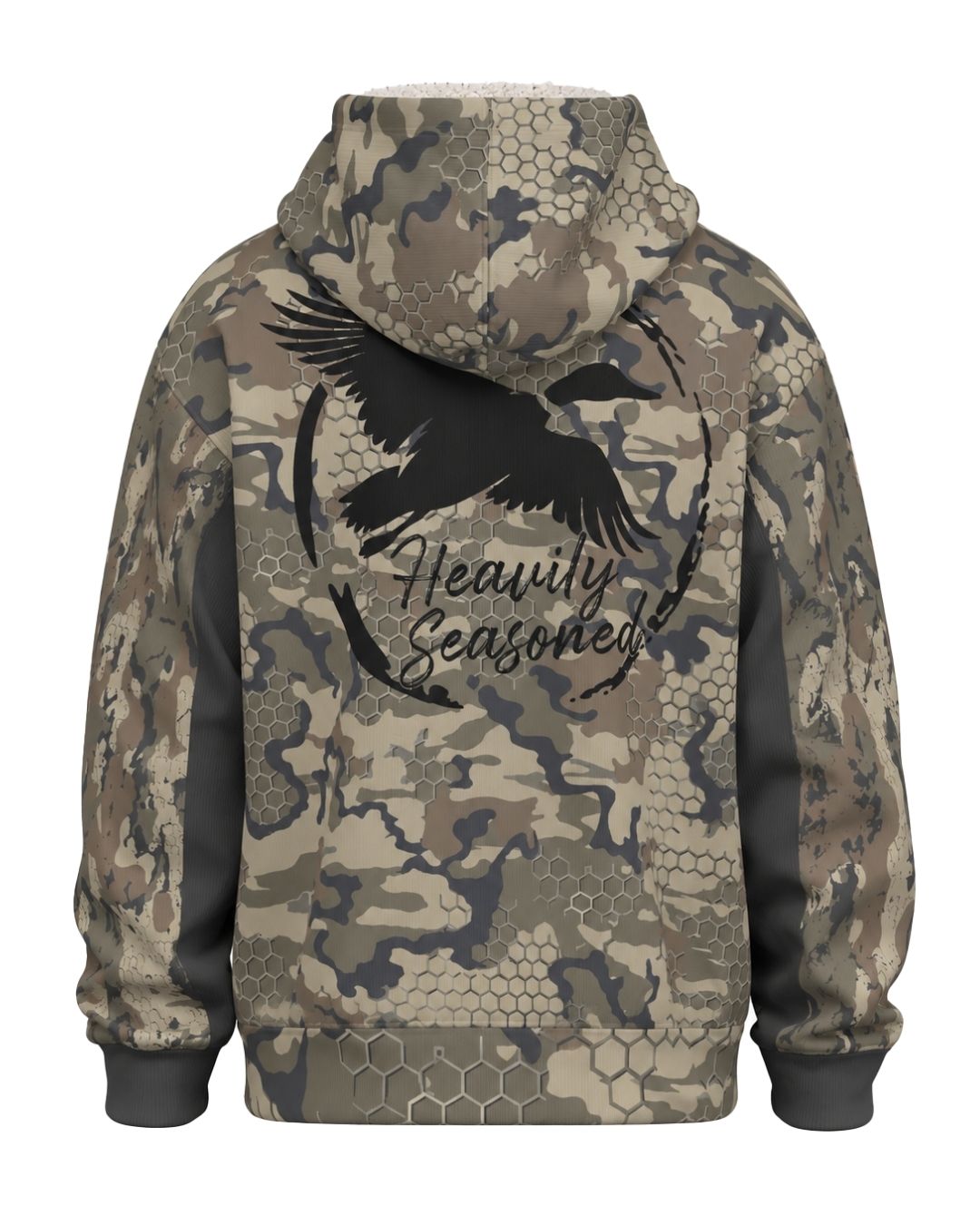 Heavily Seasoned Camo Fleece Hoodie