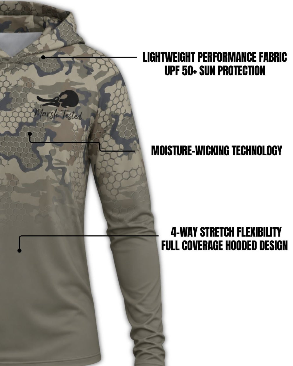 Heavily Seasoned Sun Protection Hoodie