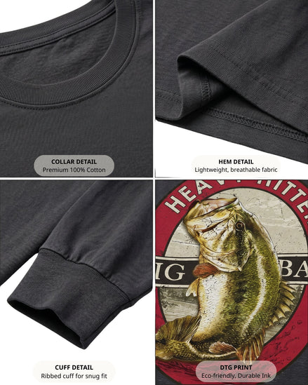 Heavy Hitters Big Bass Long-sleeve