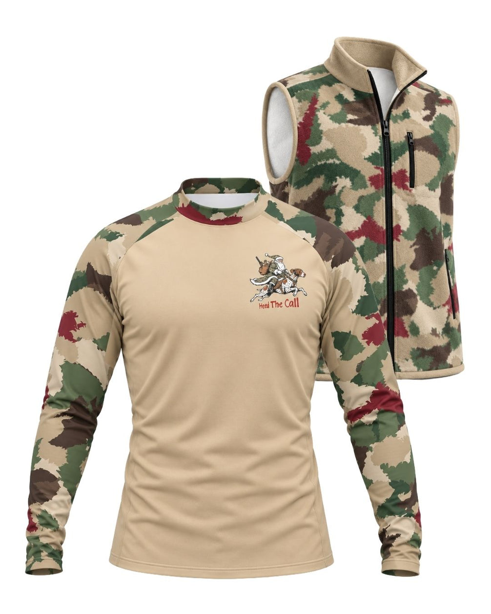 Combo - Heed The Call Christmas Camo Layering Series