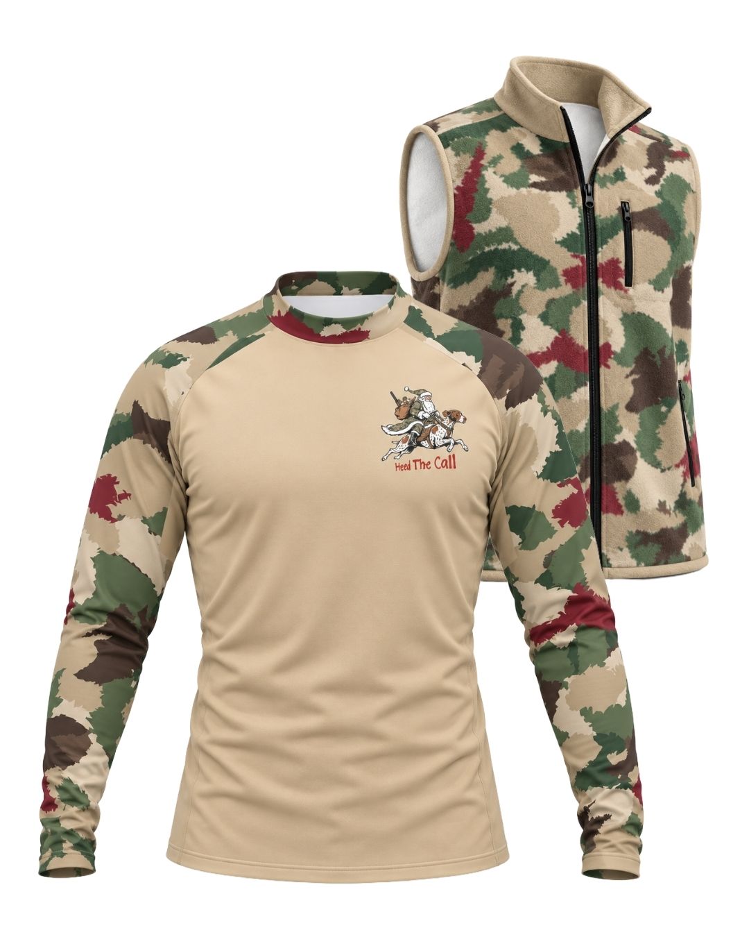 Combo - Heed The Call Christmas Camo Layering Series