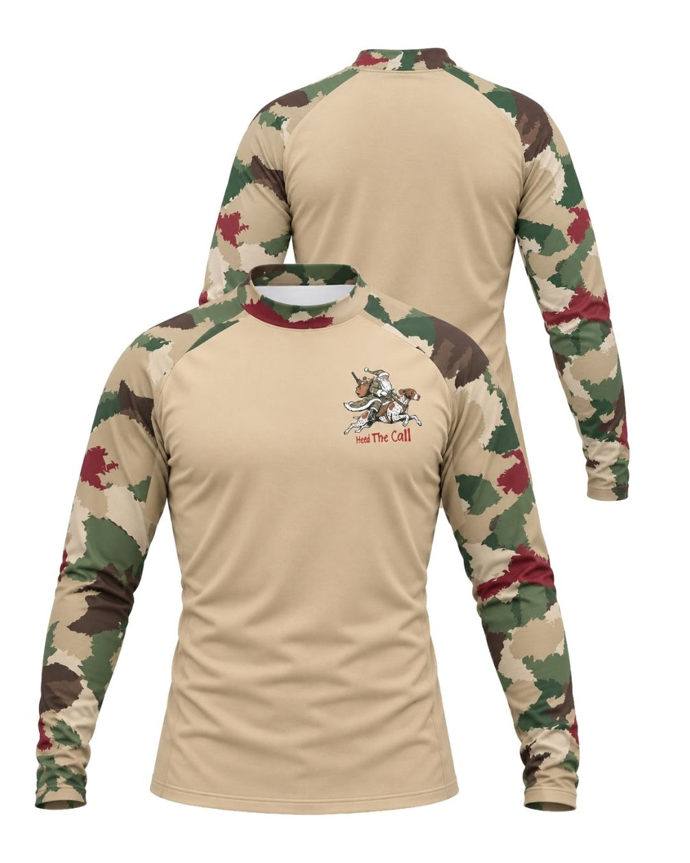 Long-Sleeve - Heed The Call Christmas Camo Layering Series