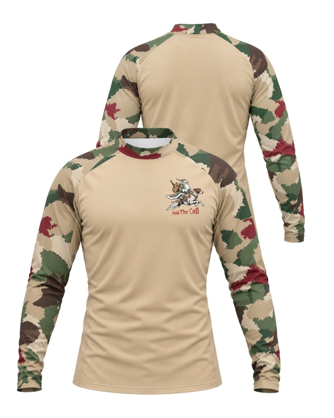 Long-Sleeve - Heed The Call Christmas Camo Layering Series