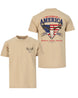 Heritage Honor Freedom Deer Skull T-shirt