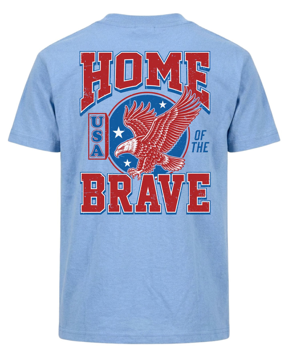 Home Brave Patriotic Eagle T-shirt
