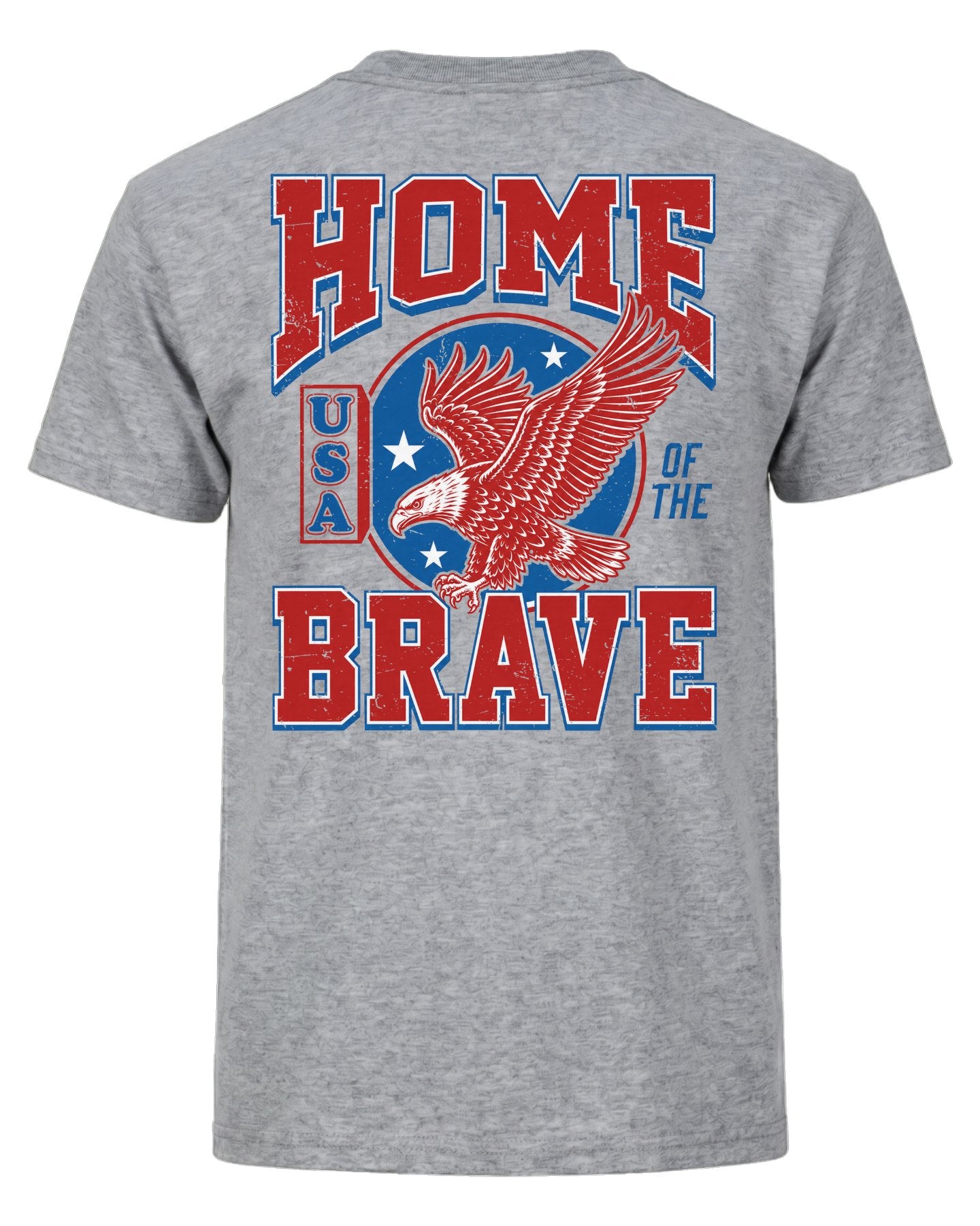 Home Brave Patriotic Eagle T-shirt