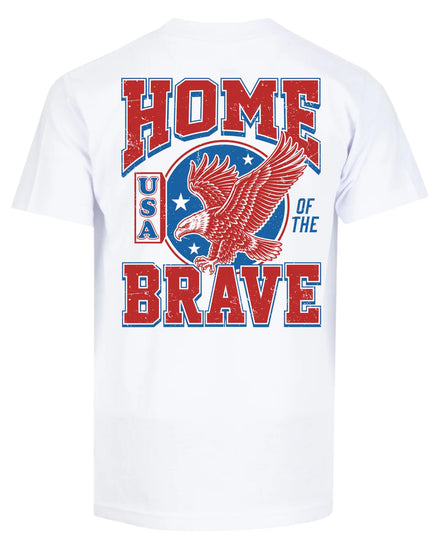 Home Brave Patriotic Eagle T-shirt
