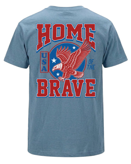 Home Brave Patriotic Eagle T-shirt