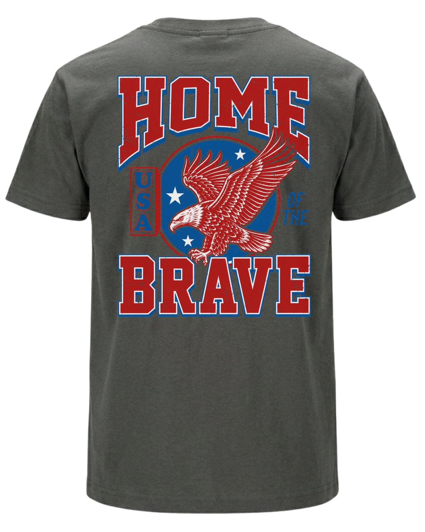Home Brave Patriotic Eagle T-shirt