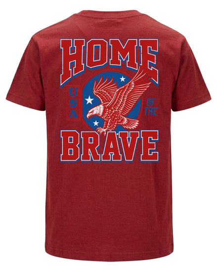 Home Brave Patriotic Eagle T-shirt