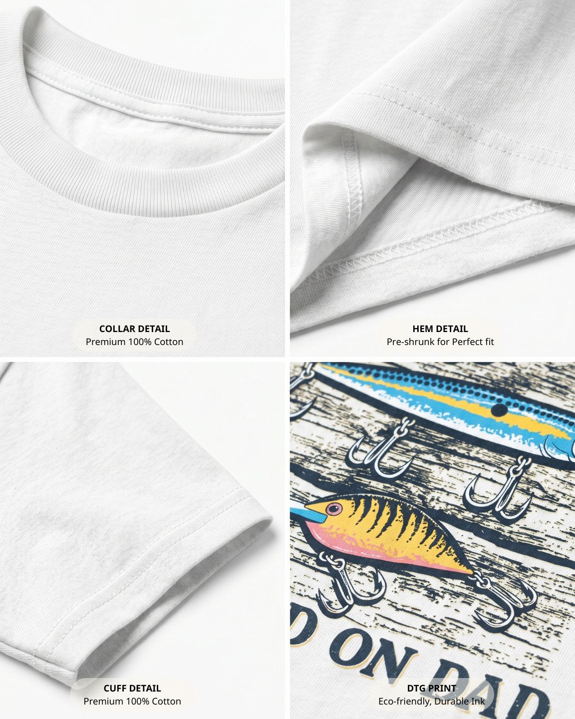 Hooked On Dad T-shirt
