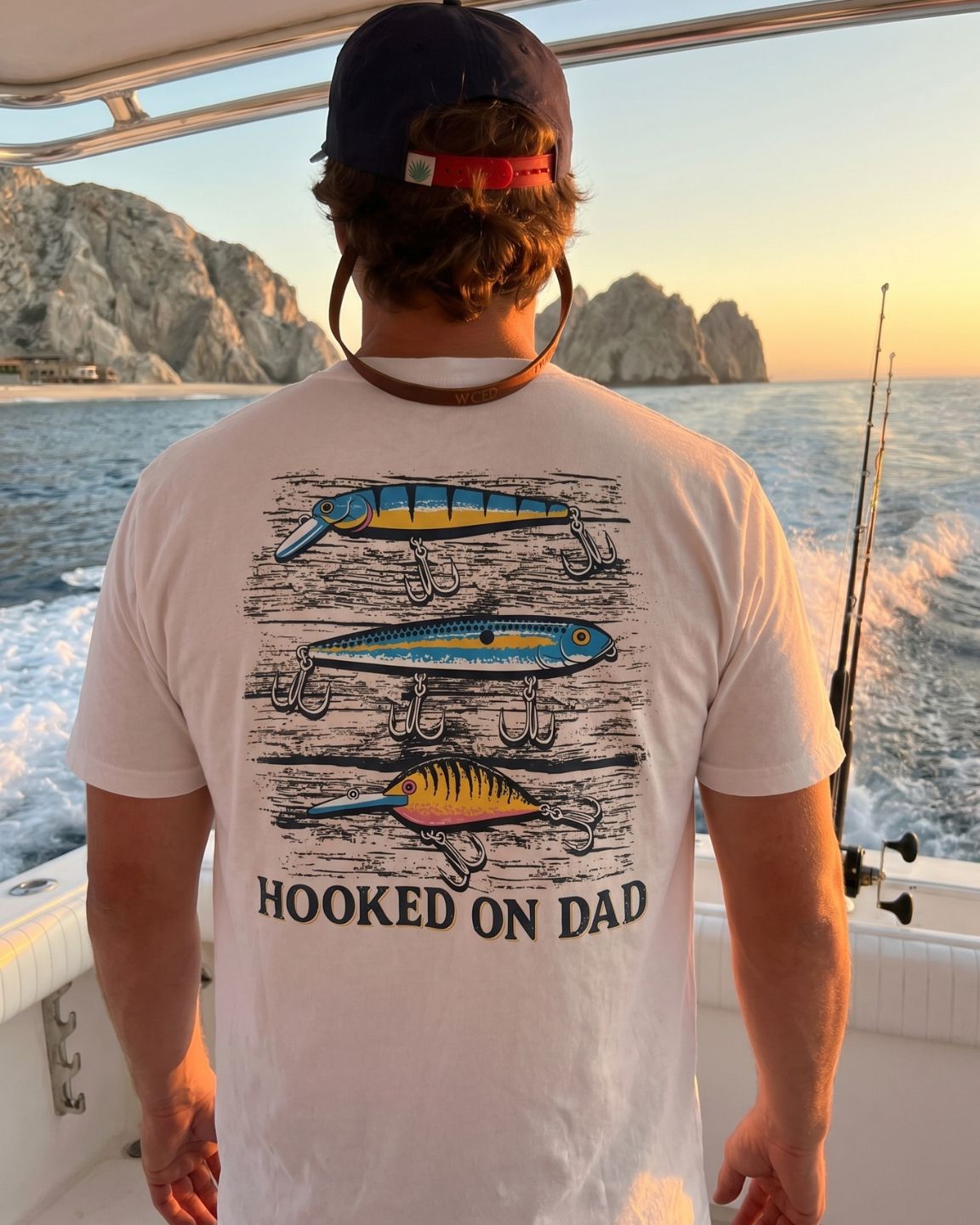 Hooked On Dad T-shirt
