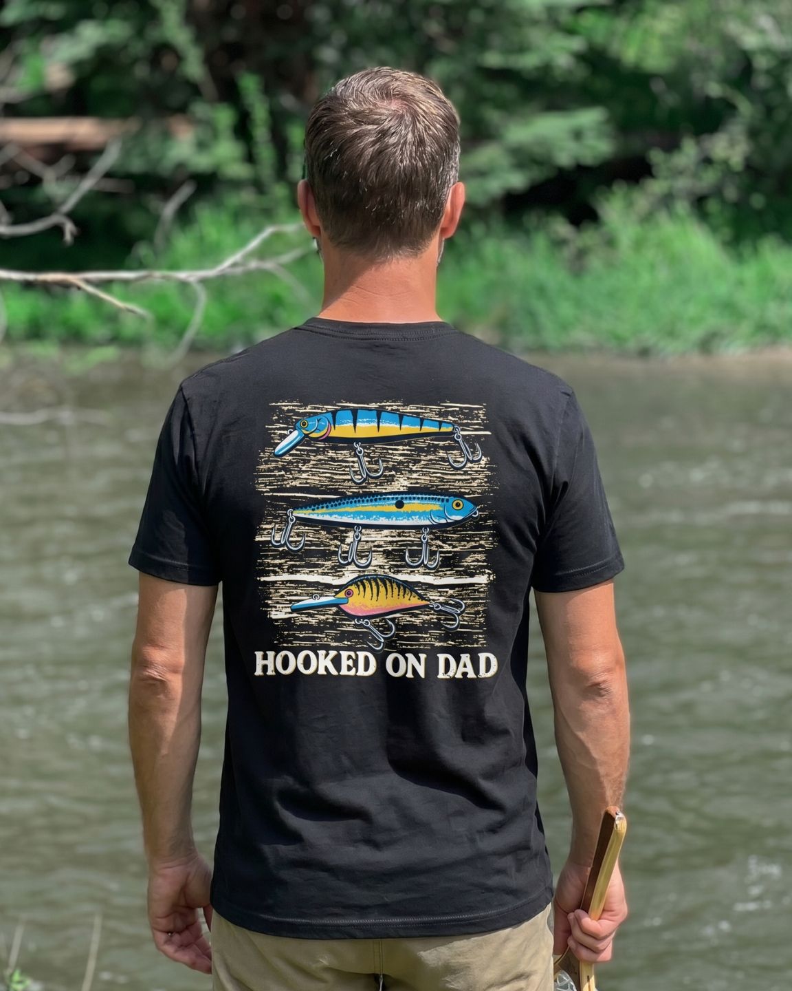 Hooked On Dad T-shirt