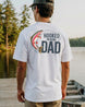 Hooked On Being Dad Fishing T-shirt