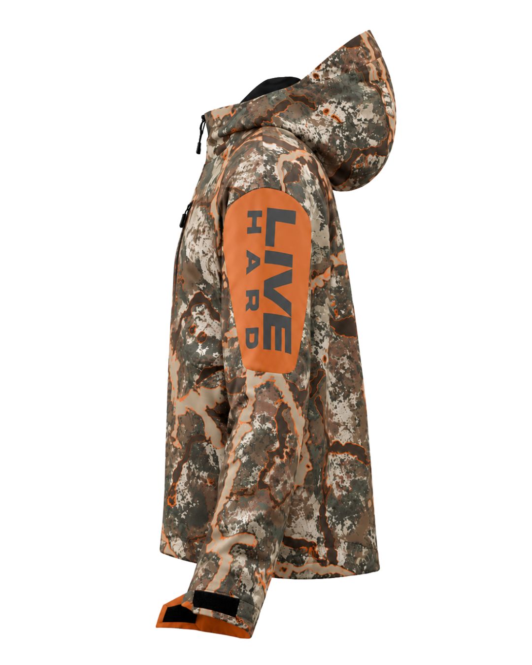 Hunt Hard Camo Water‑Resistant Jacket