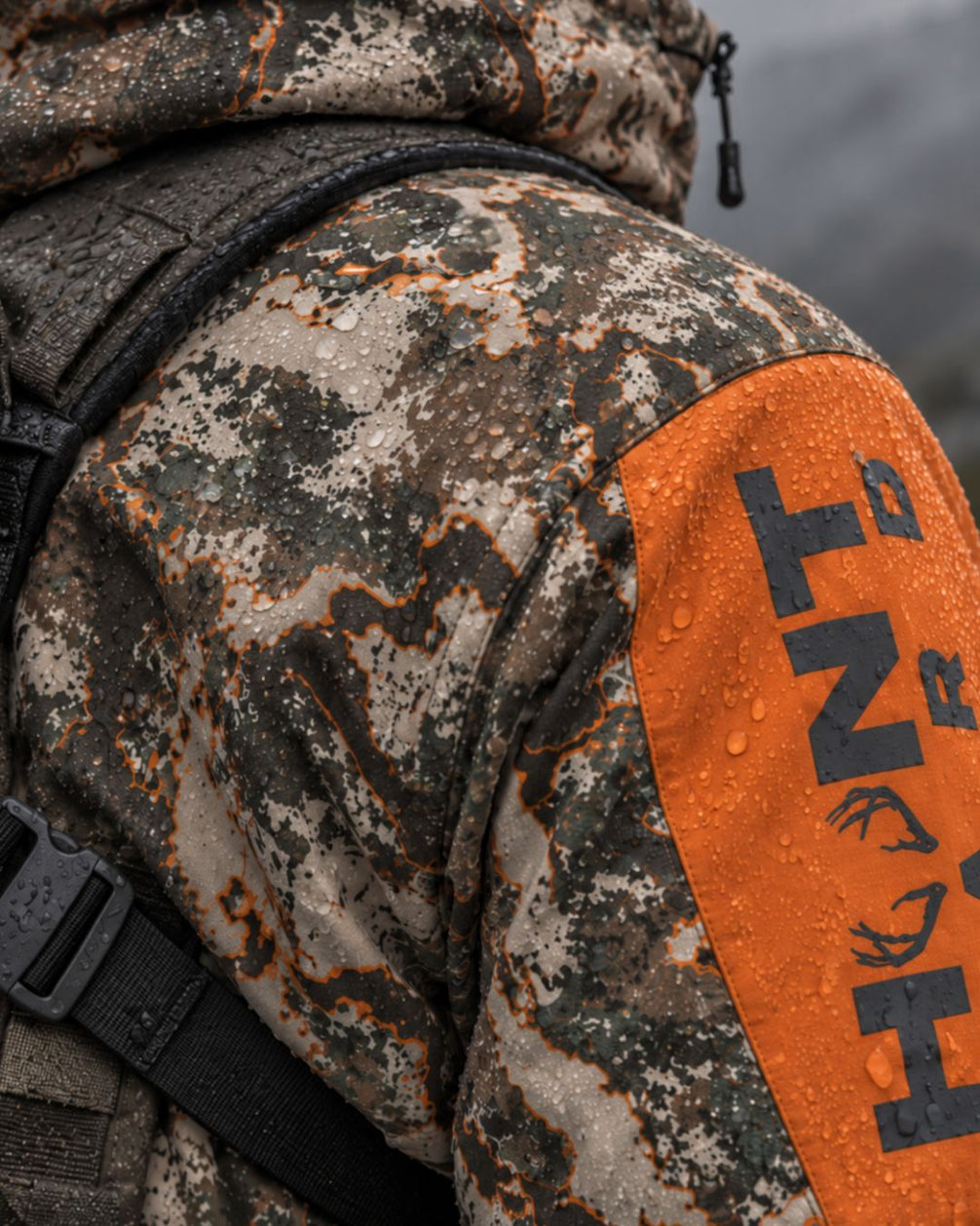 Hunt Hard Camo Water‑Resistant Jacket