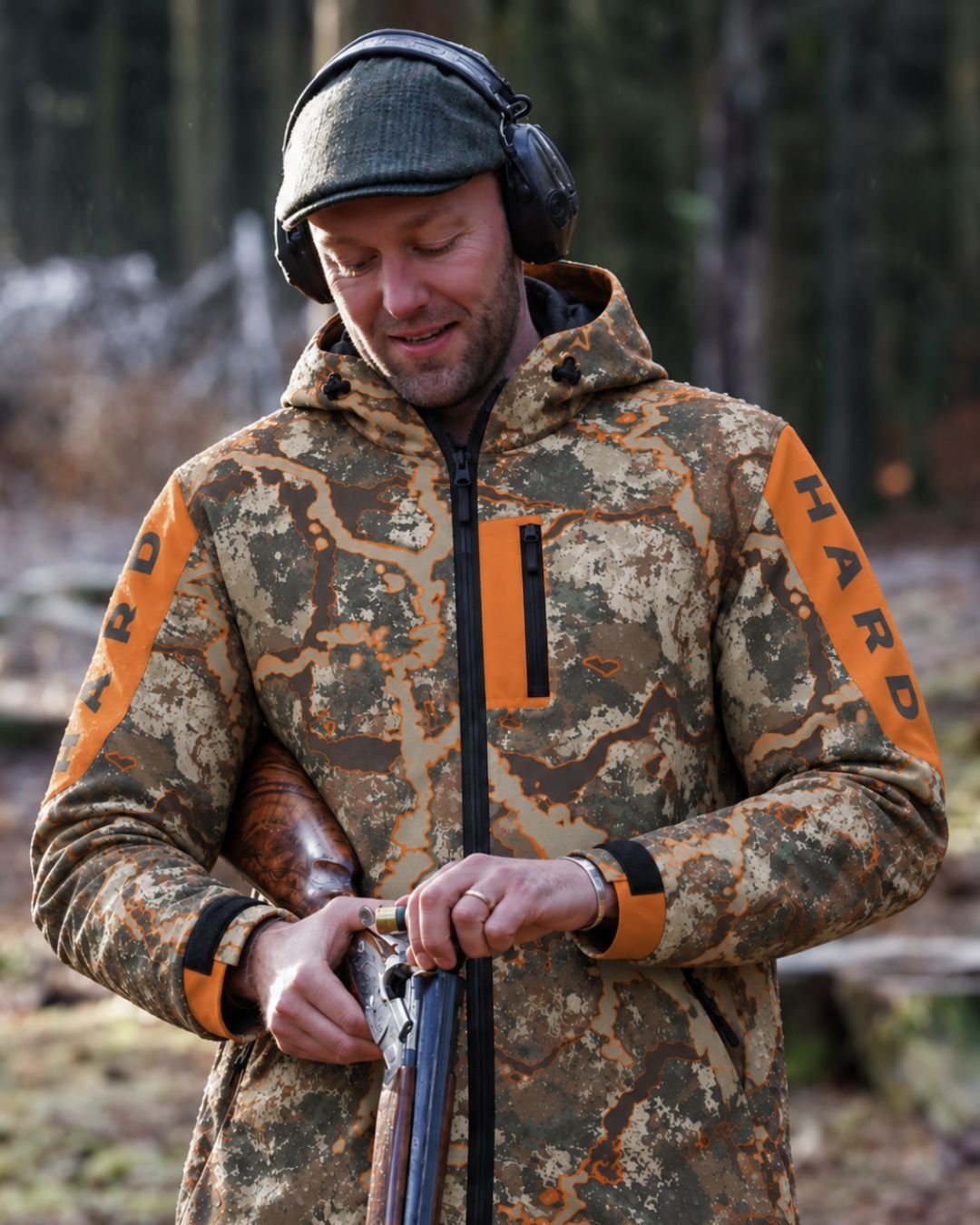 Hunt Hard Camo Water‑Resistant Jacket