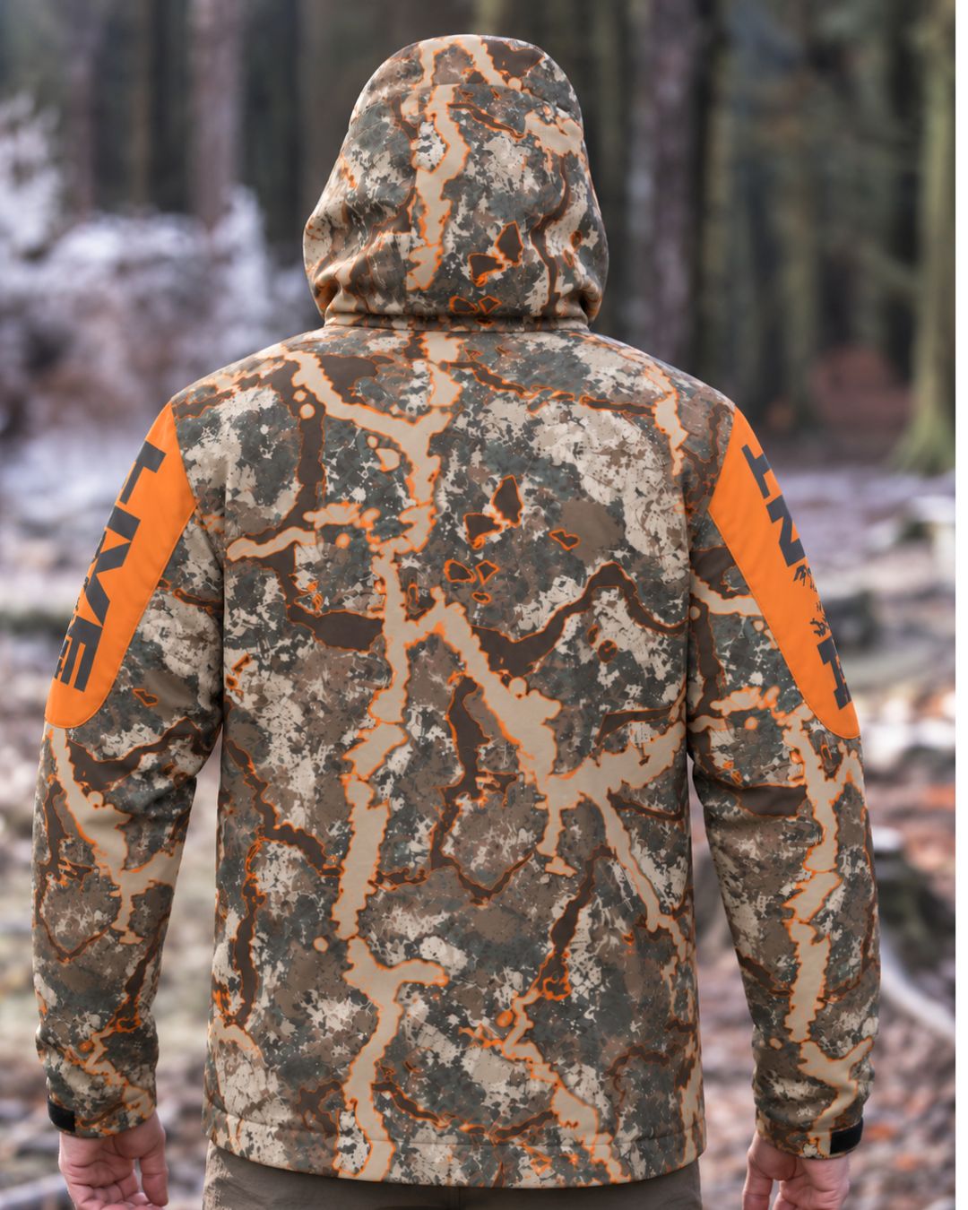 Hunt Hard Camo Water‑Resistant Jacket