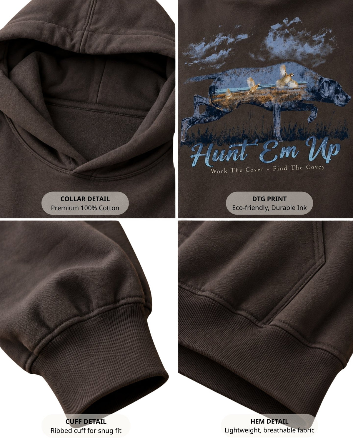 Hunt 'Em Up Hoodie
