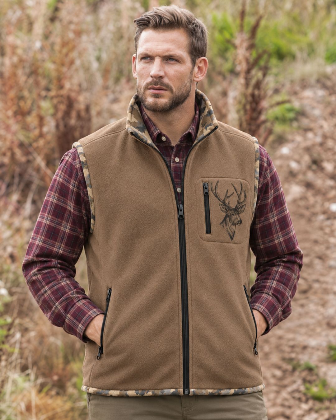 vest - Hunt Hard Camo Layering Series