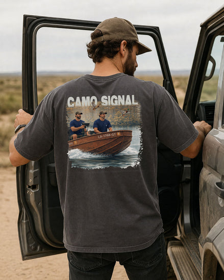 Hunting Through The Swamp T‑shirt