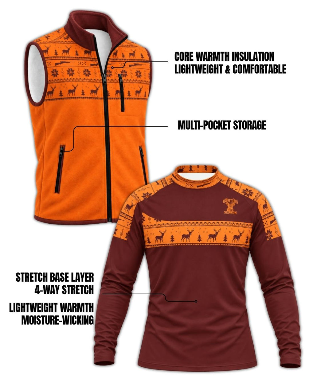 combo - Hunting Season Christmas Layering Series