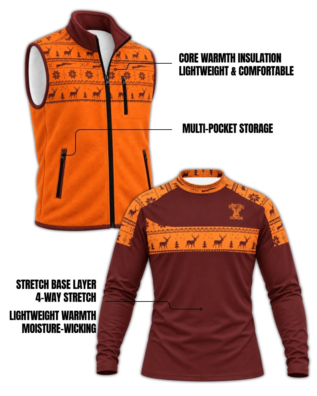 combo - Hunting Season Christmas Layering Series