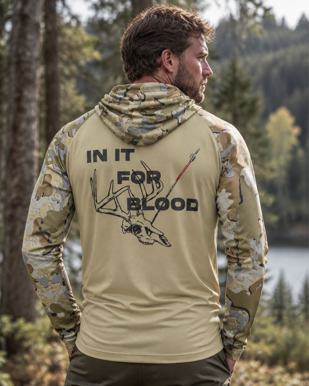 In It For Blood Sun Protection Hoodie