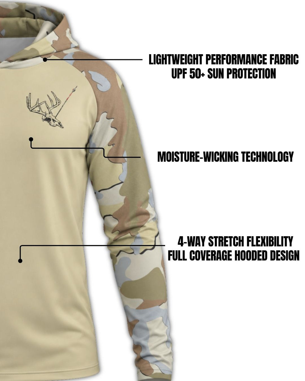 In It For The Chase Sun Protection Hoodie