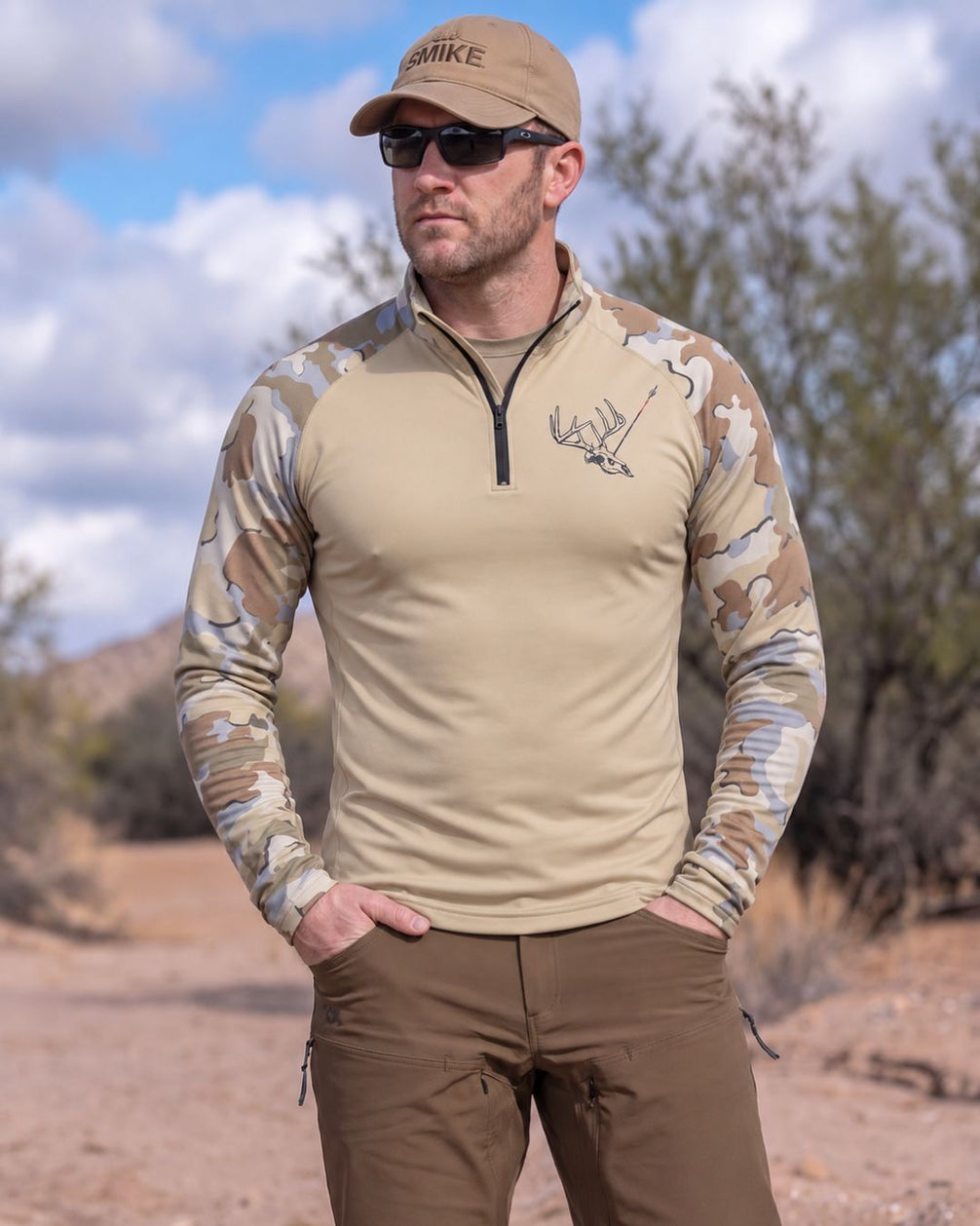 In It For The Chase Camo Layering Series – Hooded Vest