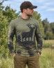 Long-Sleeve detail - Into The Timber Camo Layering Series
