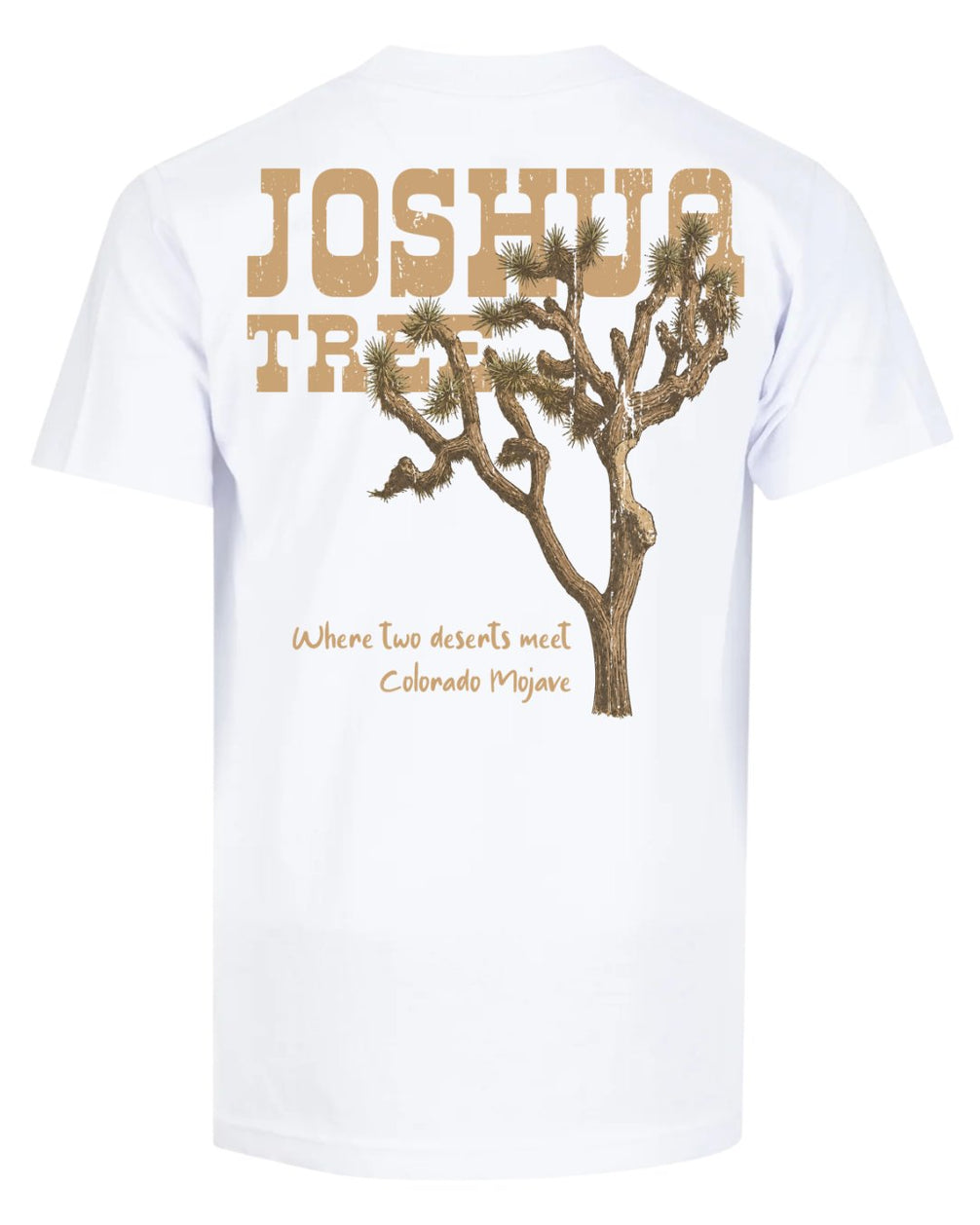 Joshua Tree Where Two Deserts Meet T-shirt