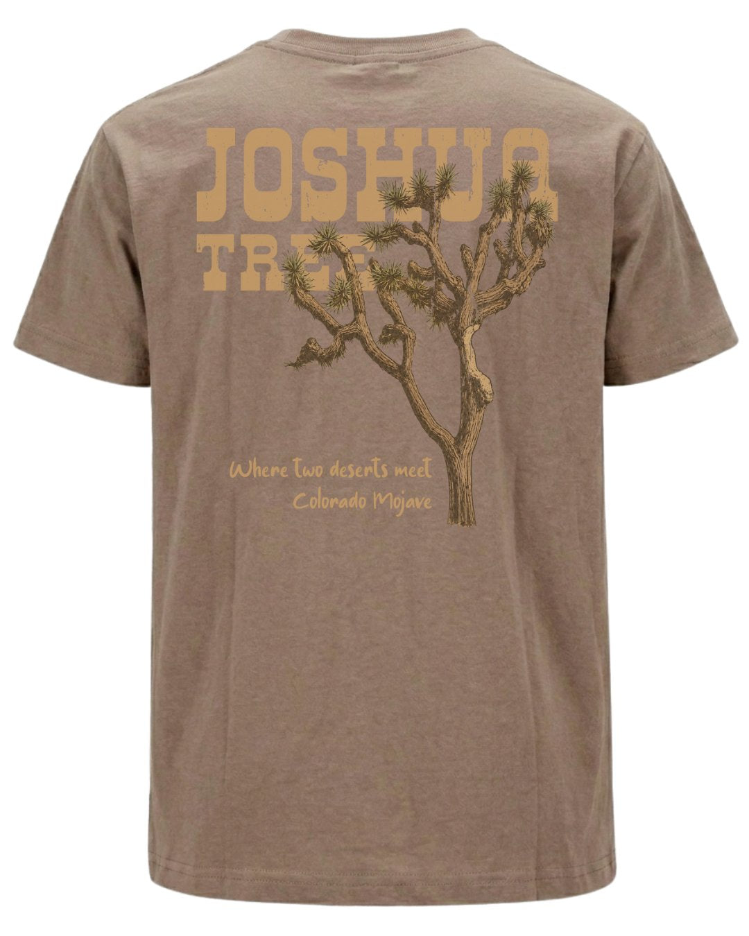 Joshua Tree Where Two Deserts Meet T-shirt