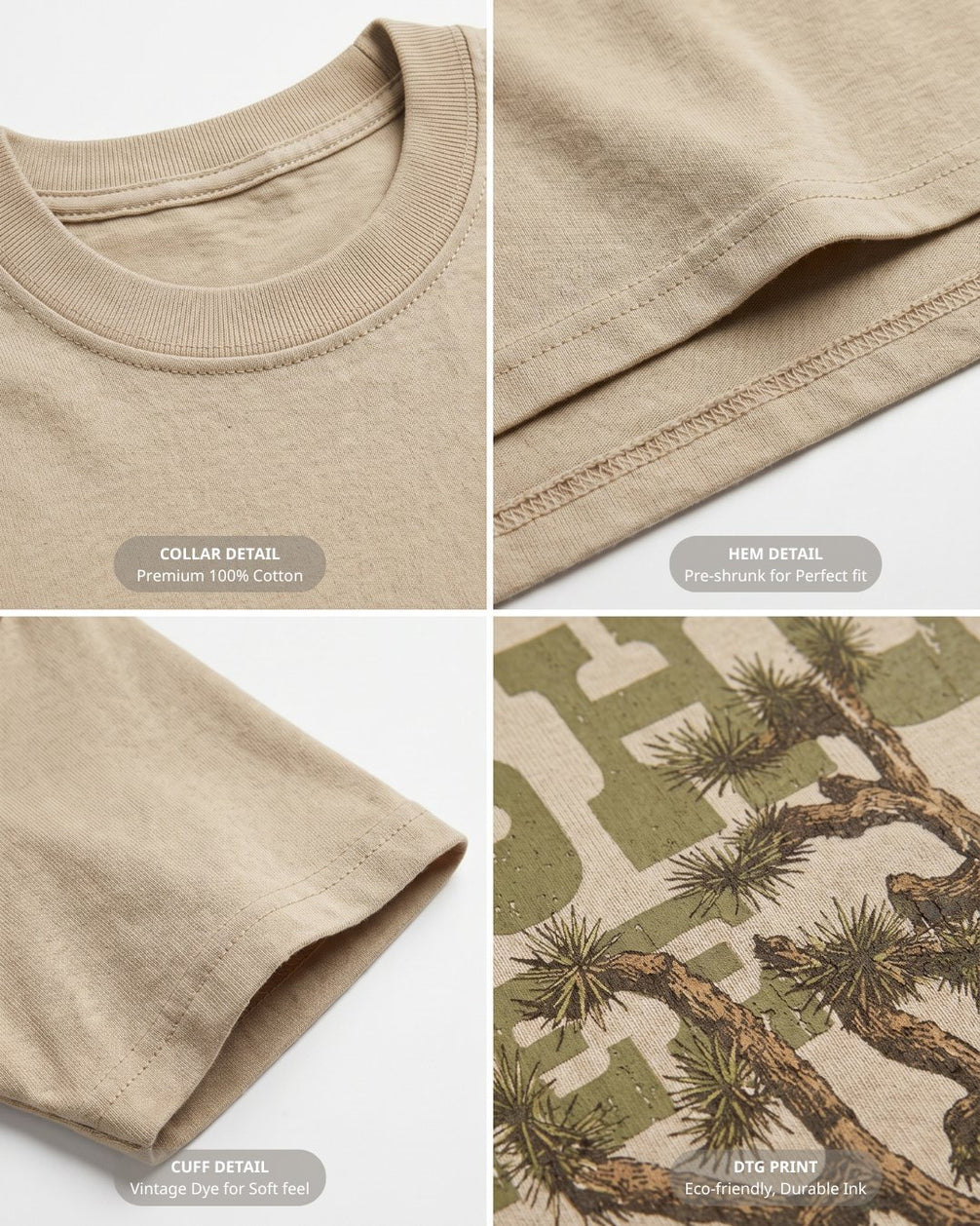 Joshua Tree Where Two Deserts Meet T-shirt