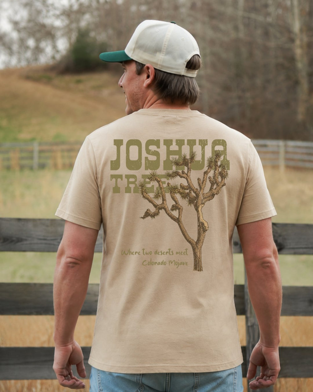 Joshua Tree Where Two Deserts Meet T-shirt