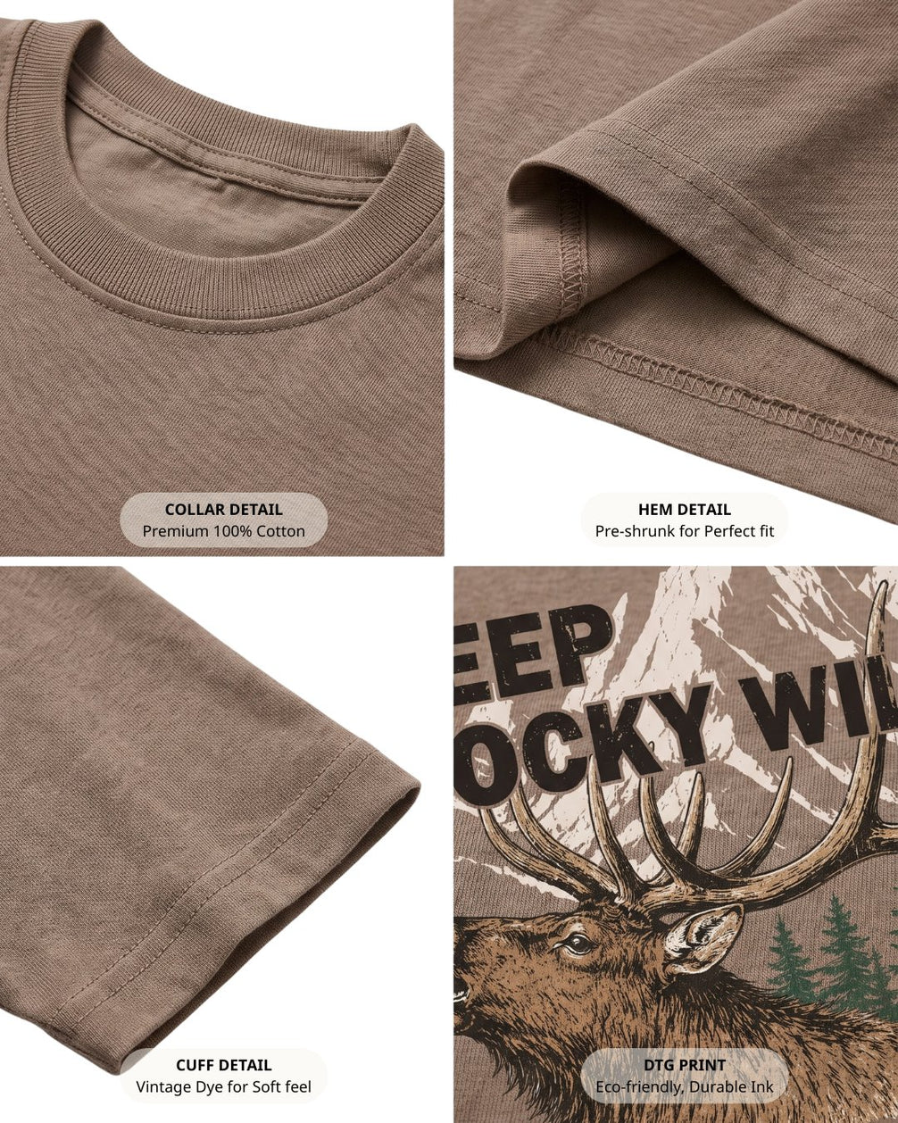 Keep Rocky Wild T-shirt