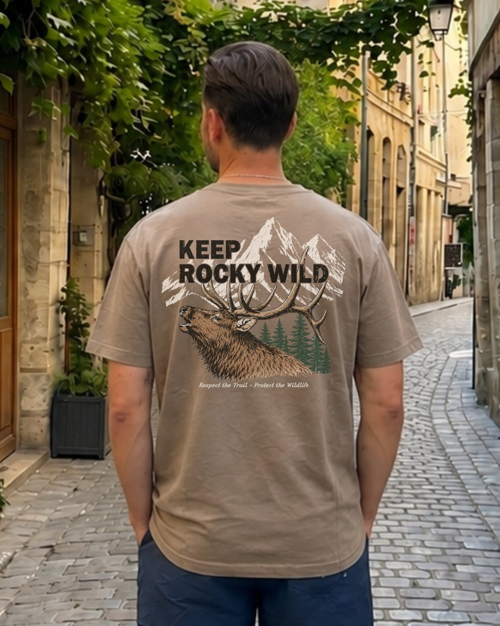 Keep Rocky Wild T-shirt