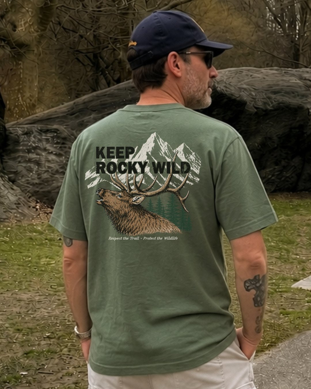 Keep Rocky Wild T-shirt